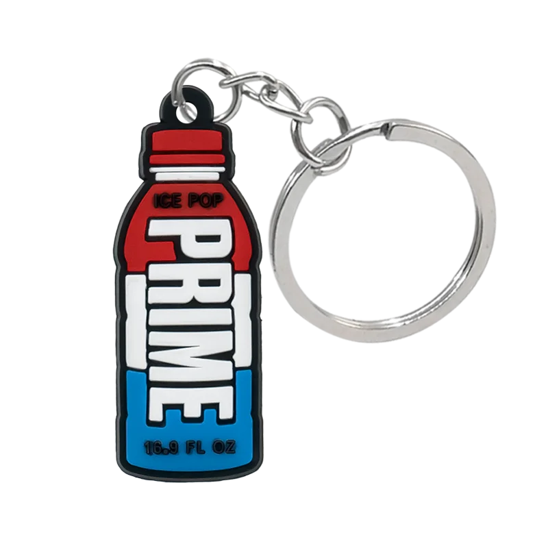 Prime 'Ice Pop' Keyring Silicone Keychain