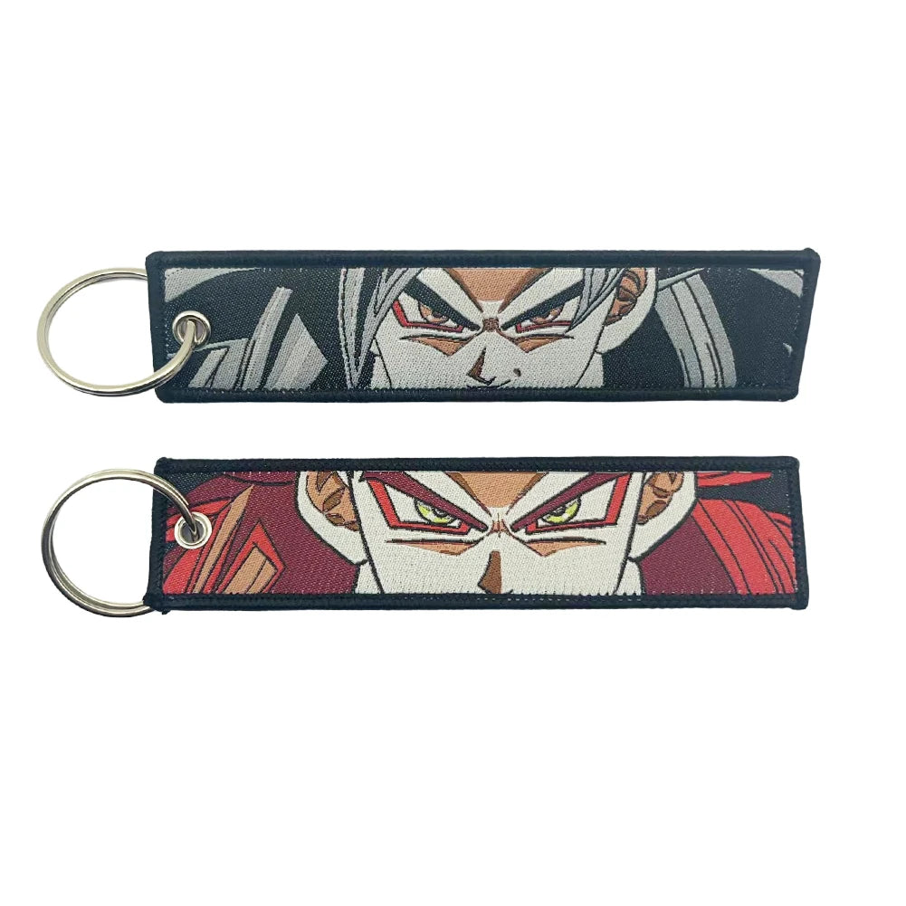 Dragon Ball Z 'Gogeta ss4' Embroidered Keychain