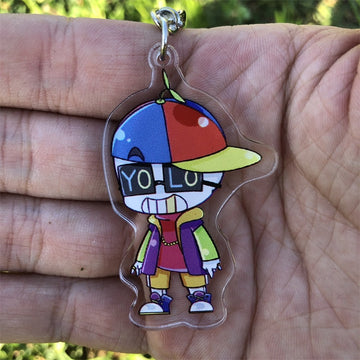 Undertale 'Fresh' Keyring Acrylic Keychain