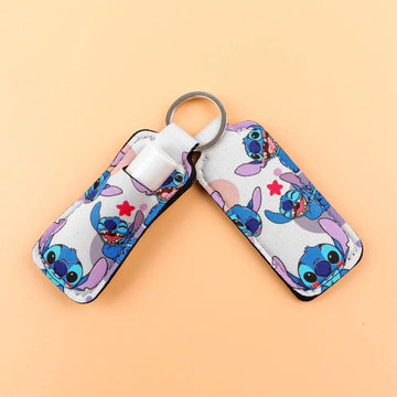 Lilo and Stitch ‘Happy Stitch' Lipstick Holder Keychain