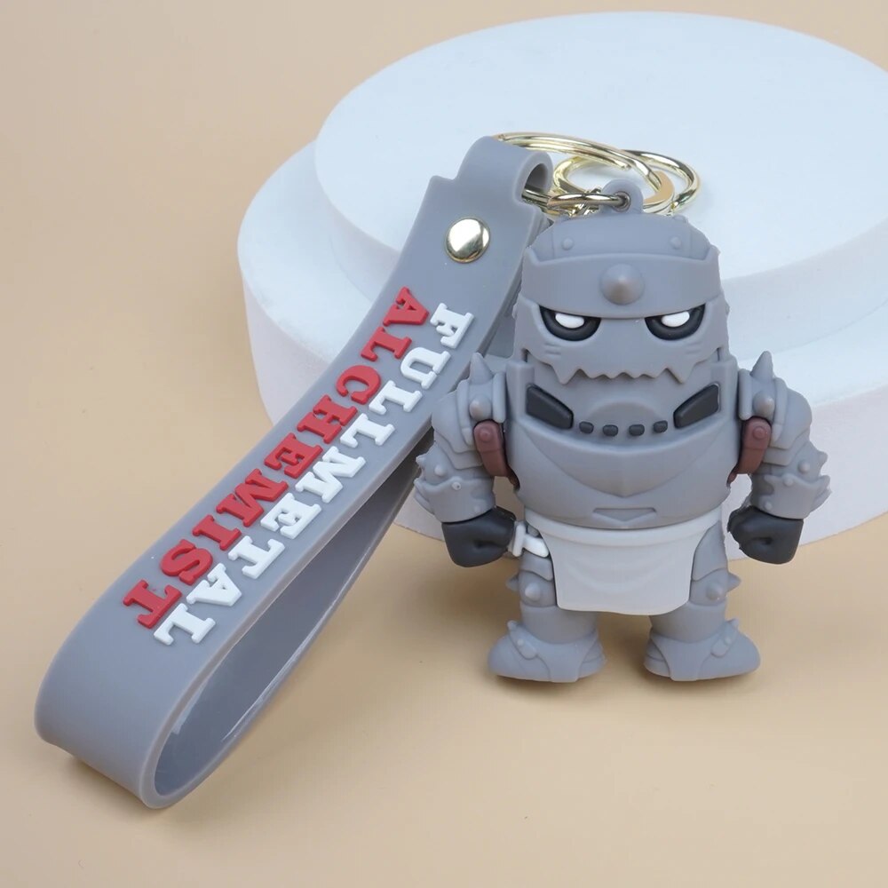 Fullmetal Alchemist 'Alphonse Elric' Keyring Rubber Keychain
