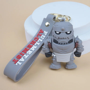 Fullmetal Alchemist 'Alphonse Elric' Keyring Rubber Keychain