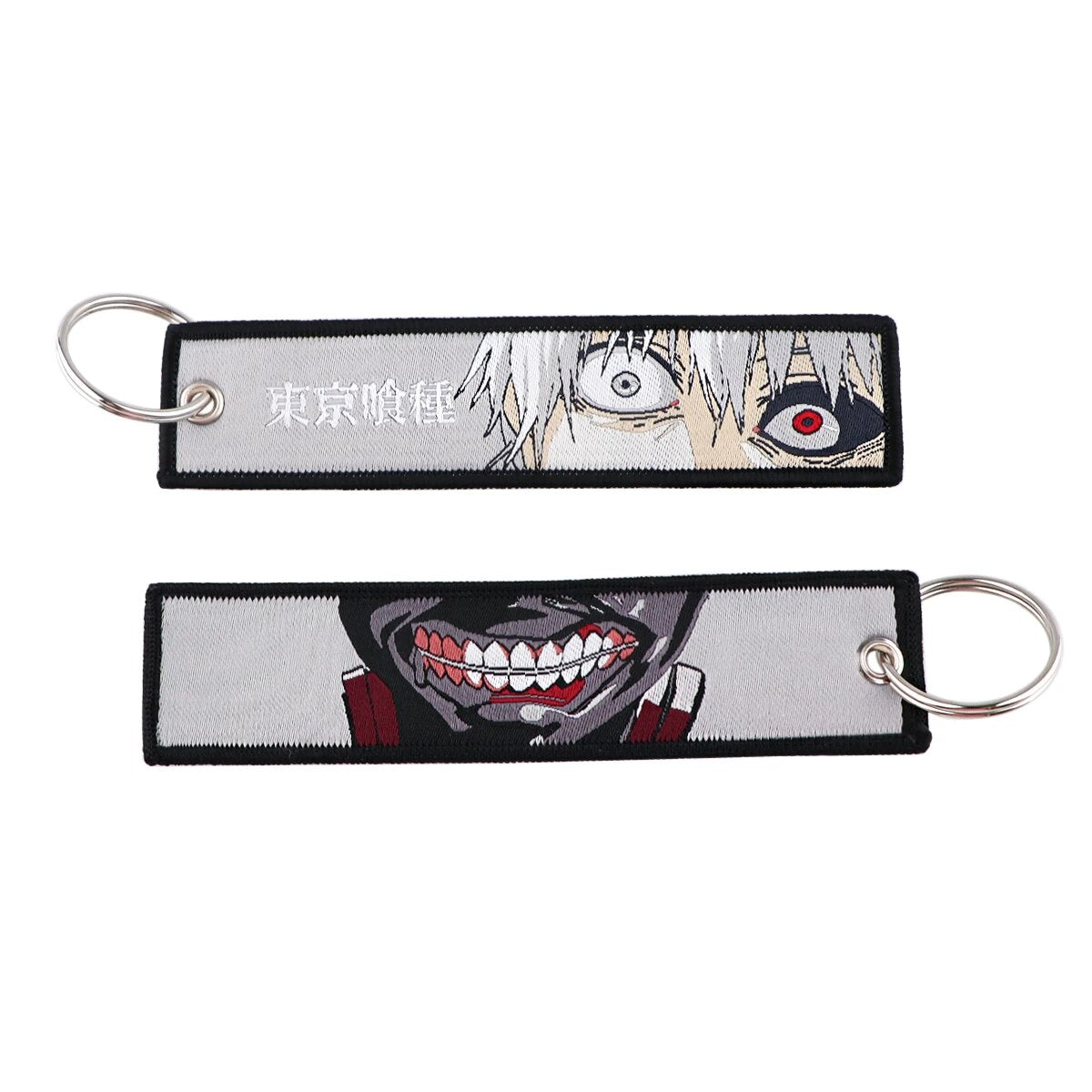 Tokyo Ghoul 'Ken Kaneki' Embroidered Keychain
