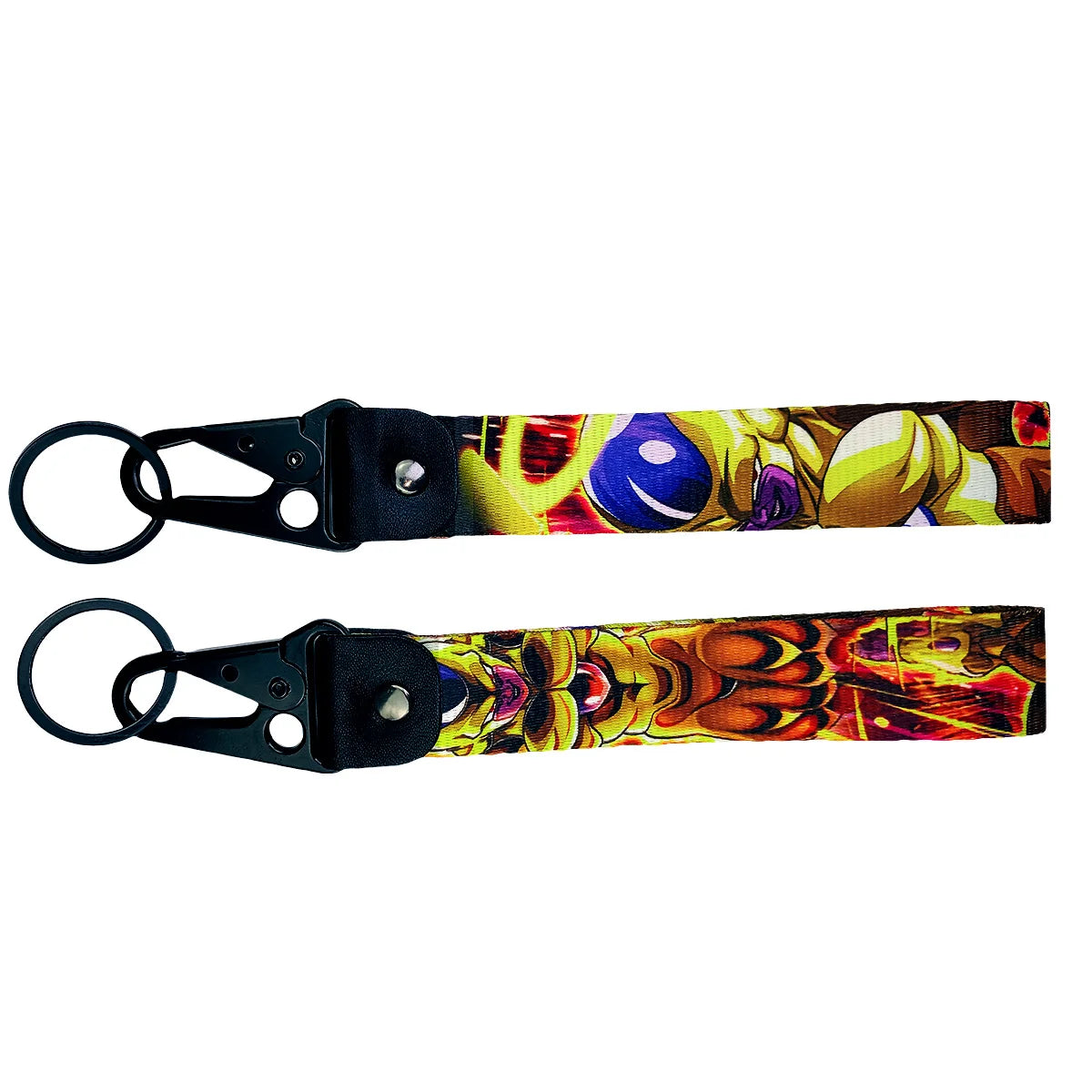 Dragon Ball Z 'Golden Frieza' Wrist Lanyard Keyring Clip Keychain