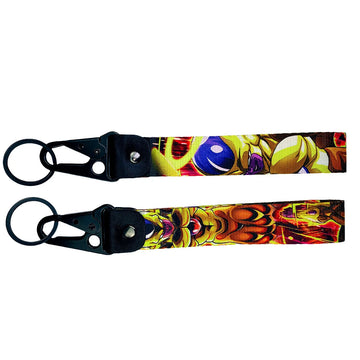 Dragon Ball Z 'Golden Frieza' Wrist Lanyard Keyring Clip Keychain