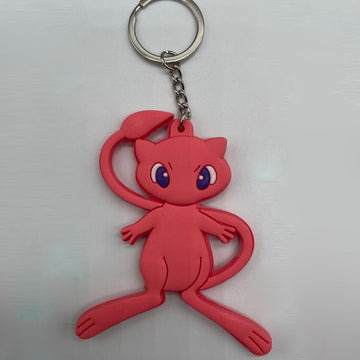 Pokemon 'Mew' Keyring Rubber Keychain