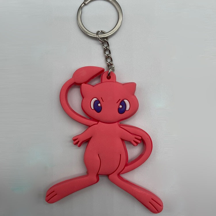 Pokemon 'Mew' Keyring Rubber Keychain