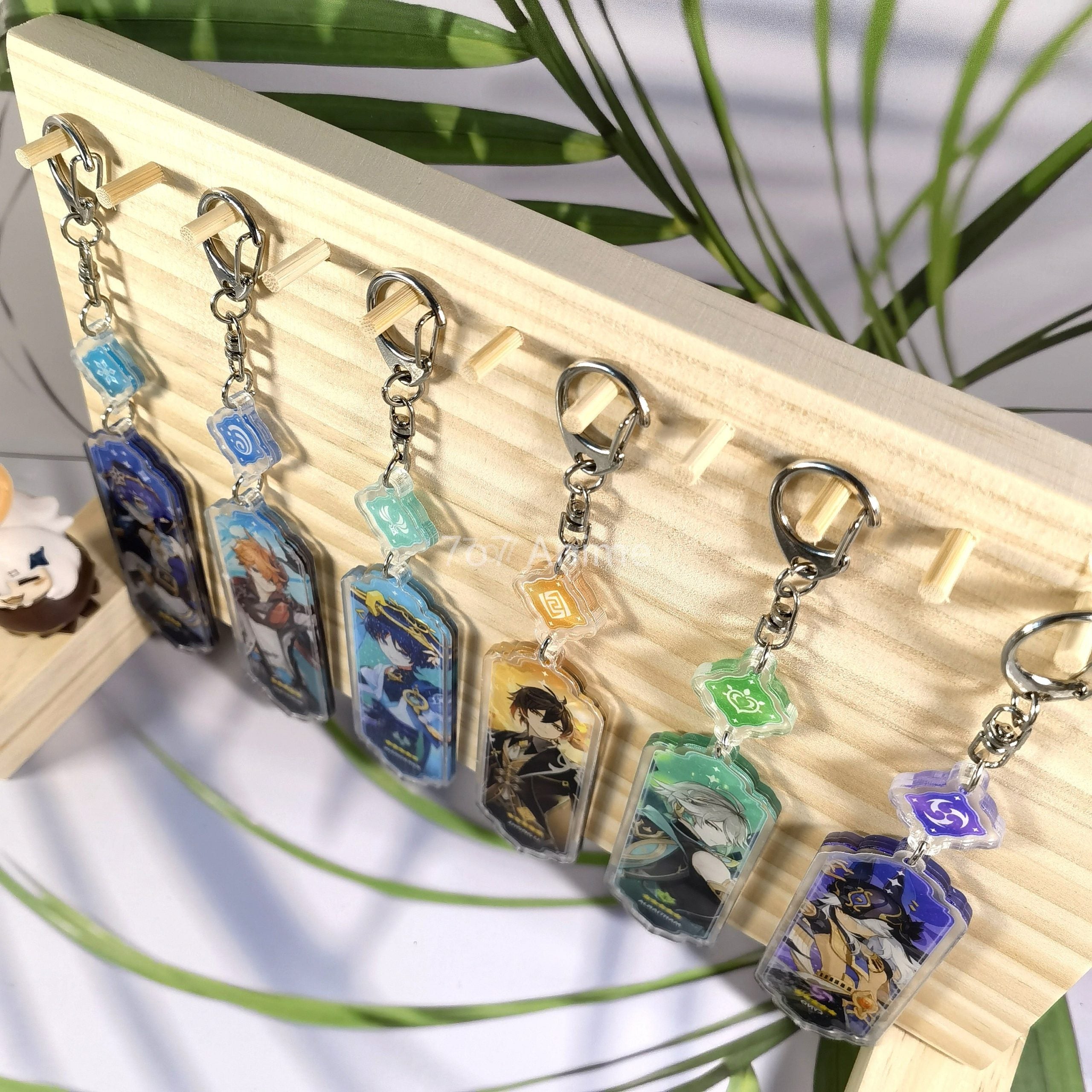 Genshin Impact 'Alhaitham' Keyring Metal Keychain