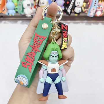 Dragon Ball Z 'Zarbon' Keyring Rubber Keychain