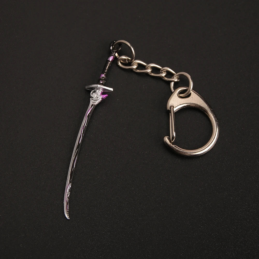 Genshin Impact Weapon 'Musou No Hitotachi' Keyring Metal Keychain