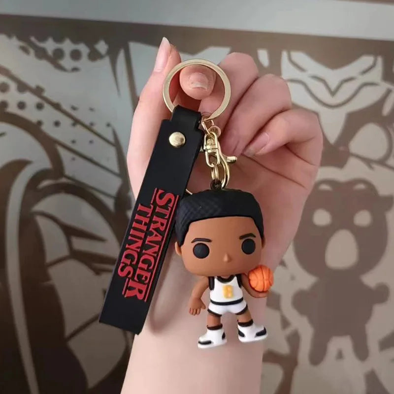 Stranger Things 'Lucas | Chibi' Keyring Silicone Keychain