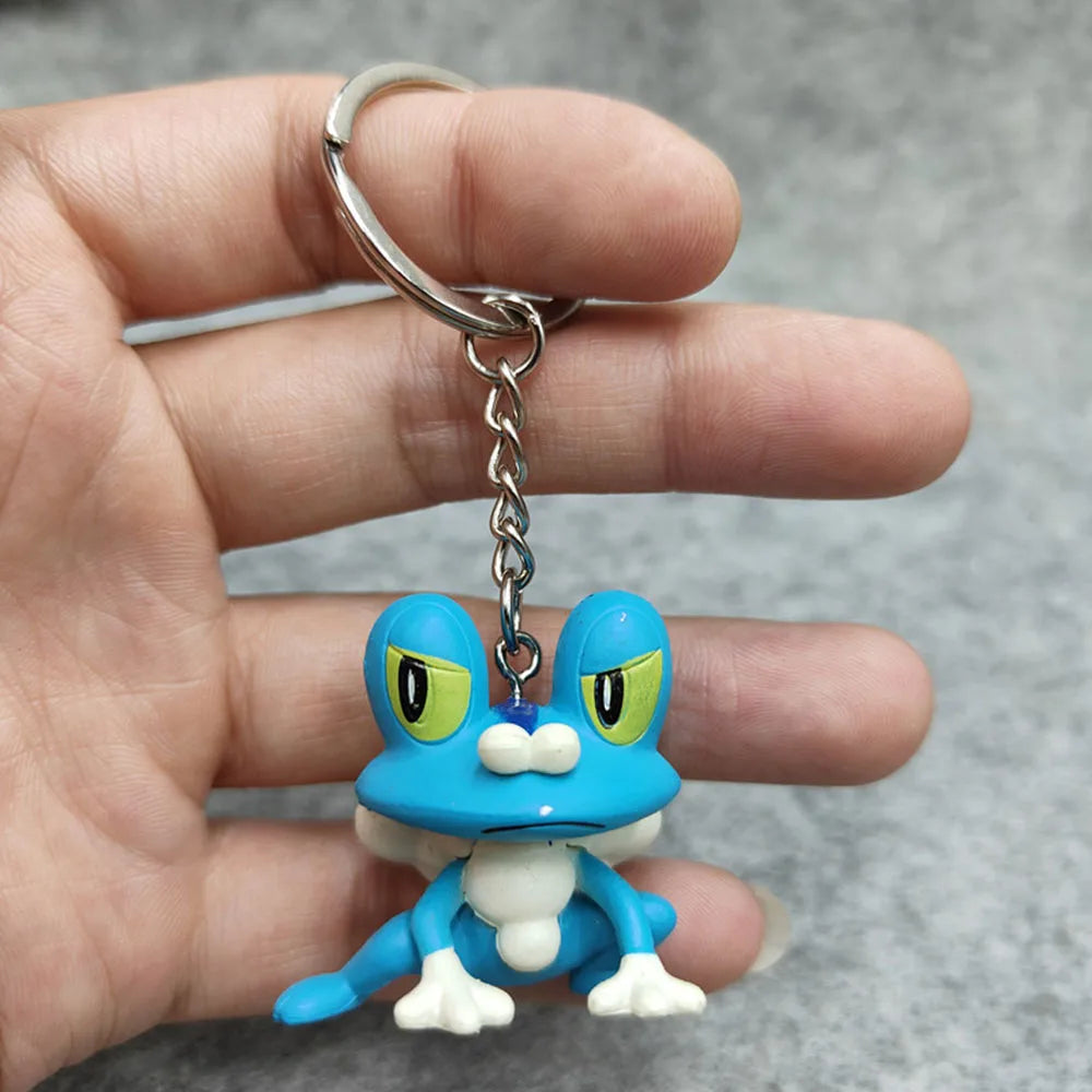 Pokemon 'Froakie' Keyring PVC Keychain