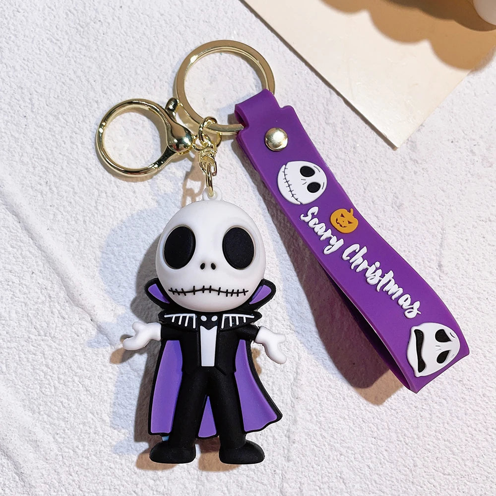 The Nightmare Before Christmas 'Jack | Pumpkin King' 3d PVC Keyring Keychain