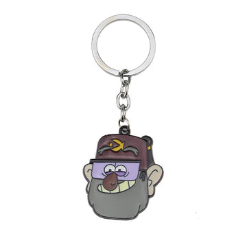 Gravity Falls 'Grunkle Stan' Keyring Metal Keychain