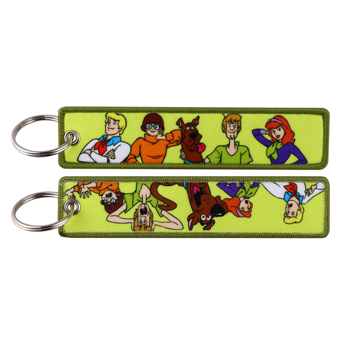'Scooby-Doo Family' Embroidered Keychain