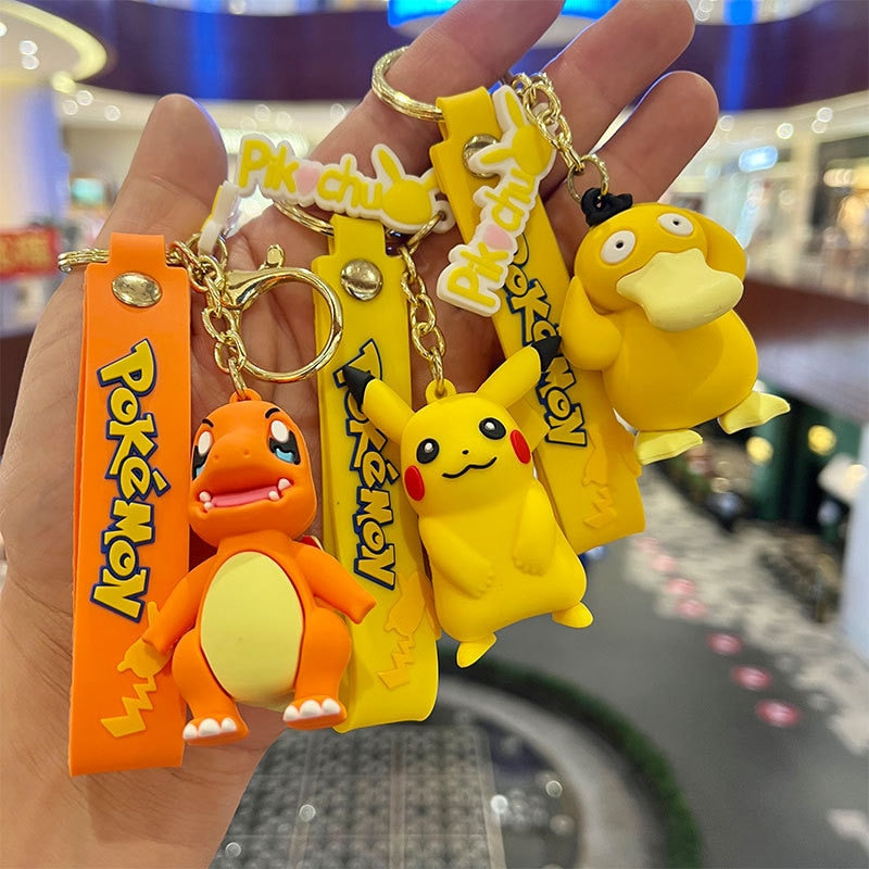 Pokemon 'Charmander' Keyring Rubber Keychain