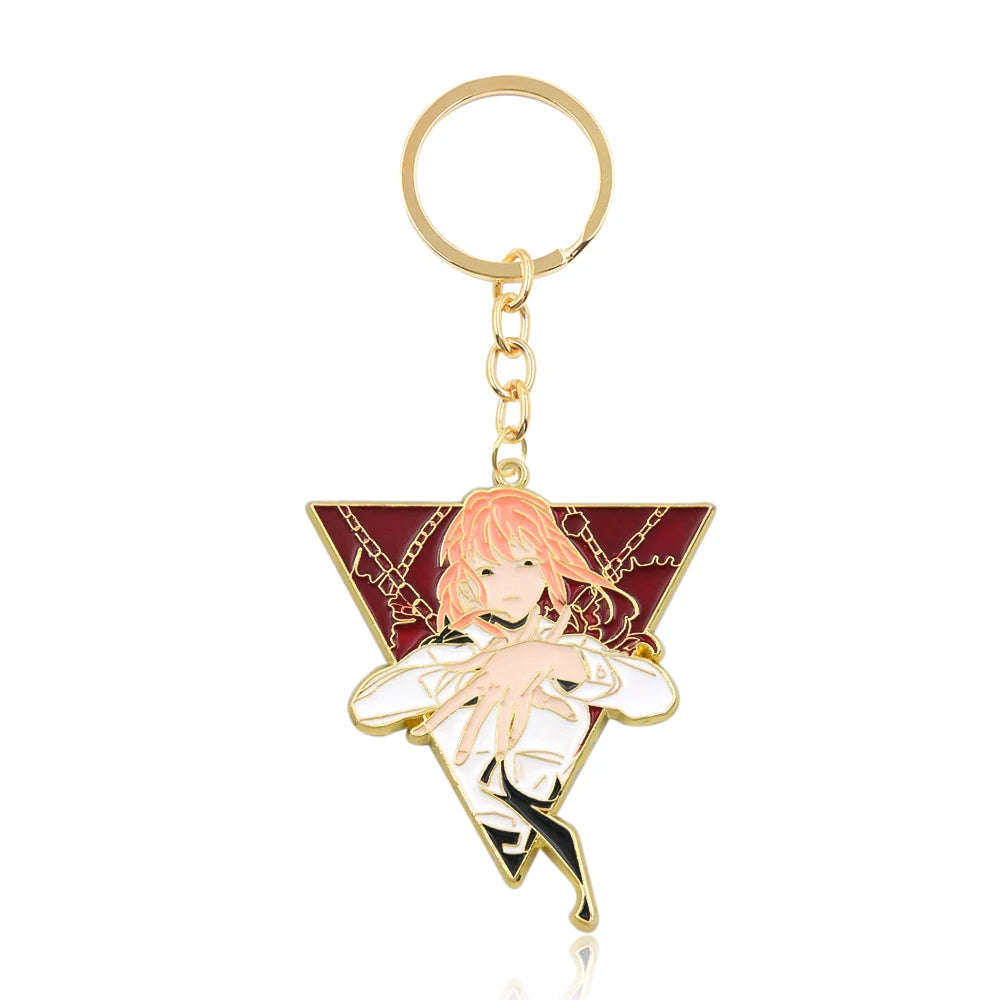 Chainsaw Man 'Pochita II' Keyring Metal Keychain