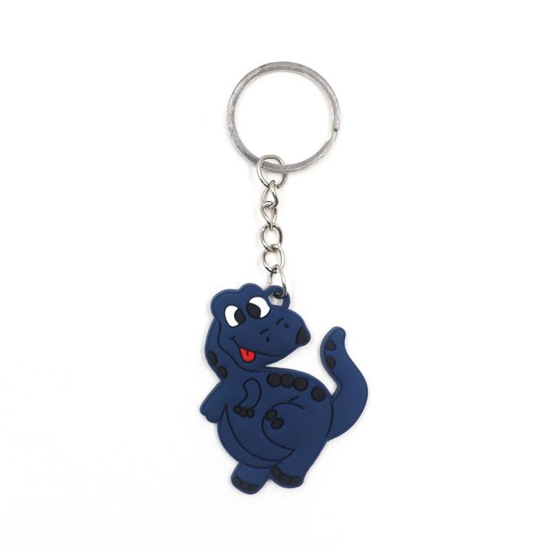 Cartoons 'Cute Dinosaur' Keyring Silicone Keychain