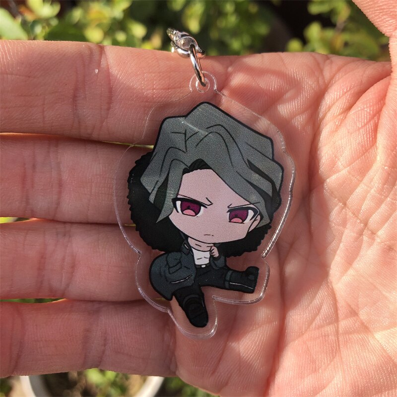 Danganronpa 'Juzo Sakakura' Keyring Plastic Keychain