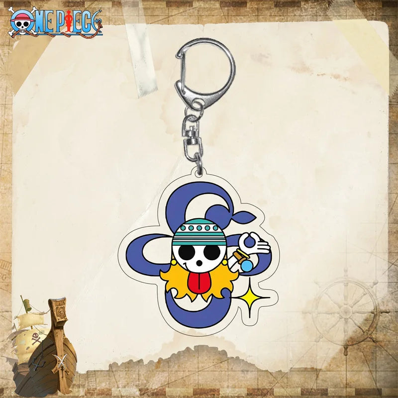 One Piece Flag of Nami Acrylic Keyring Keychain