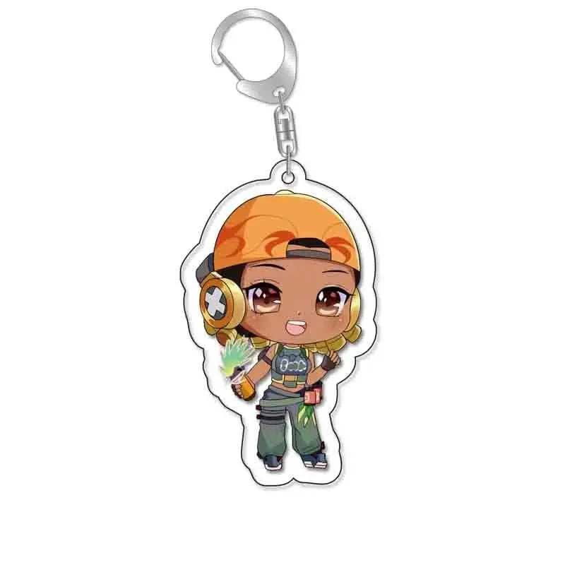 Valorant 'Raze' Keyring Acrylic Keychain