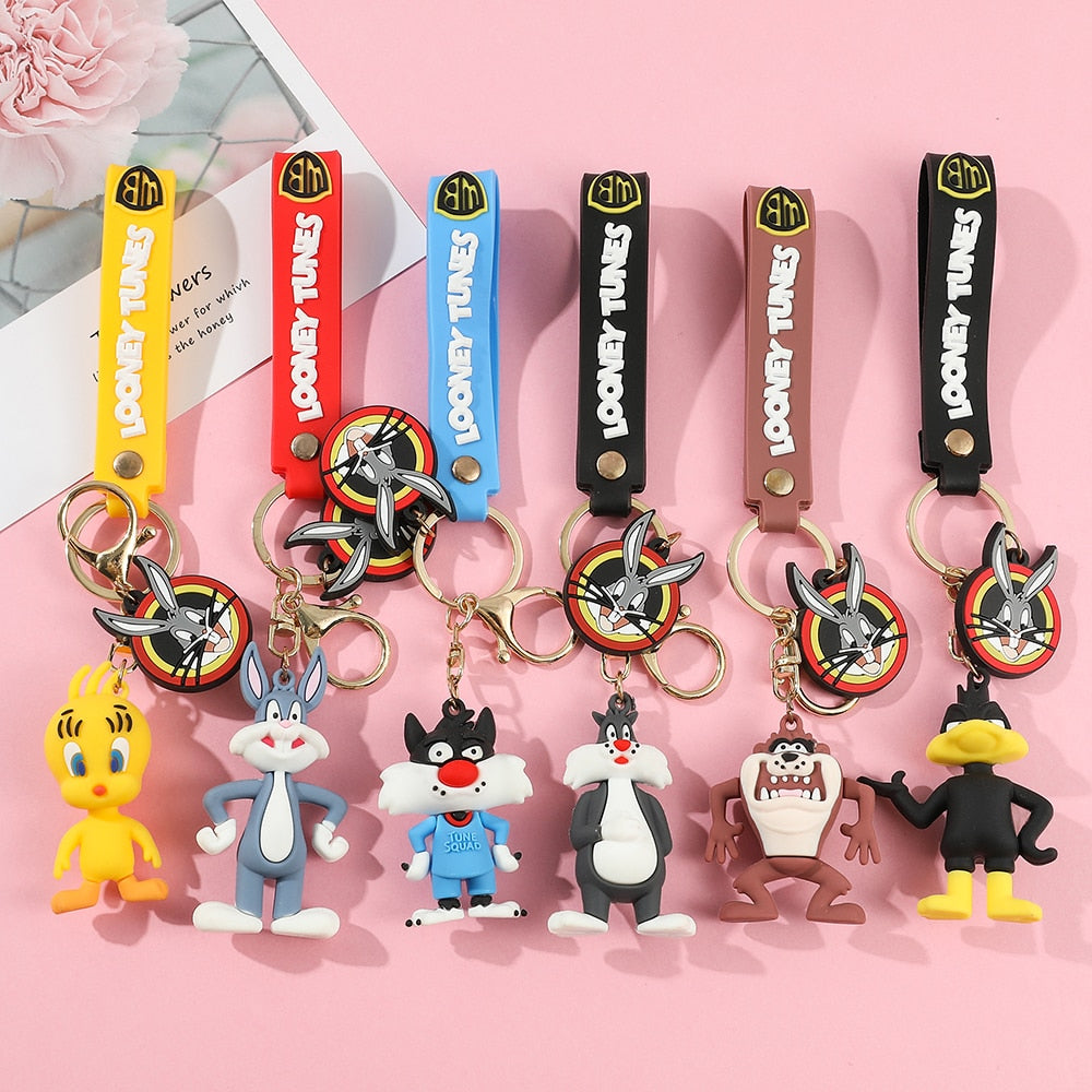Looney Tunes 'Sylvester' Keyring Silicone Keychain