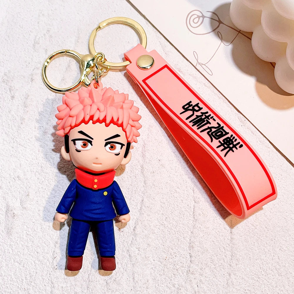 Jujutsu Kaisen 'Yuji Itadori' Keyring Silicone Keychain