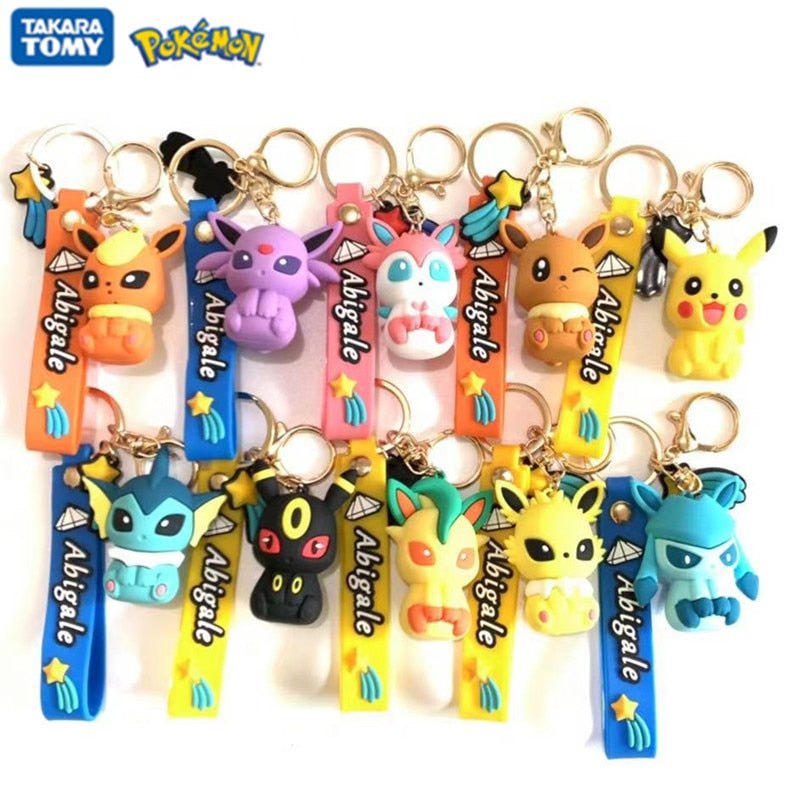 Pokemon 'Flareon' Keyring PVC Keychain