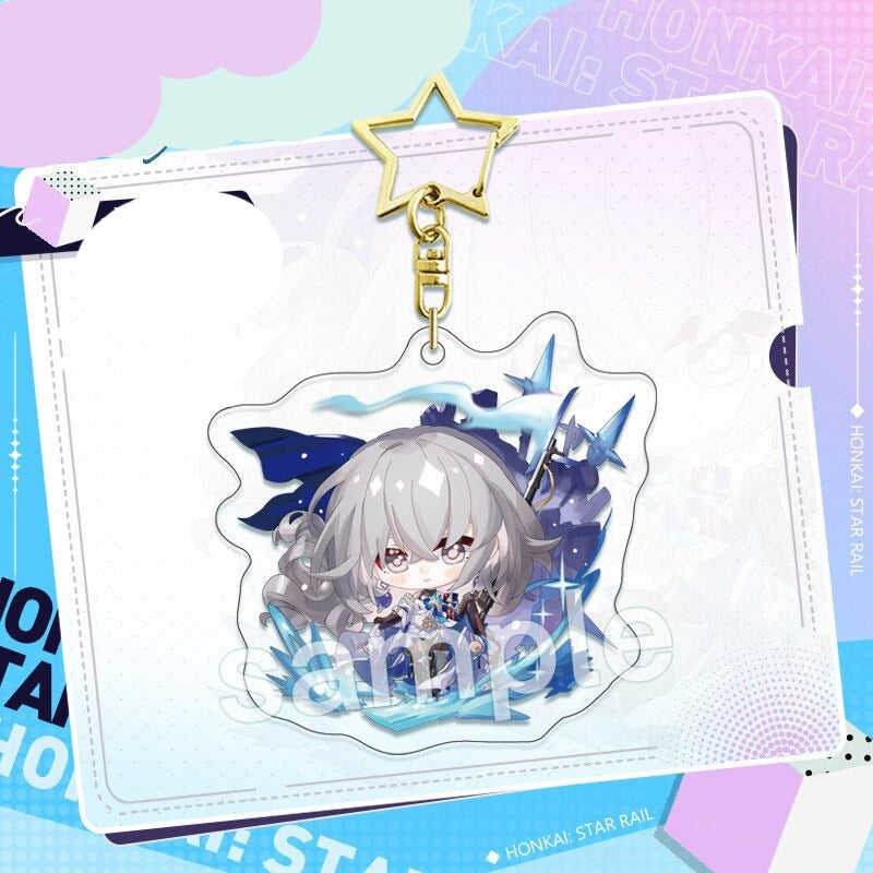 Honkai Star Rail 'Bronya' Acrylic Keychain