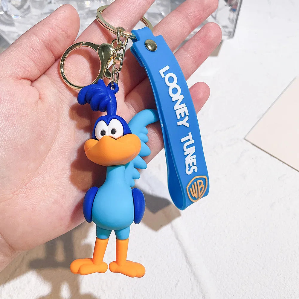 Looney Tunes 'Road Runner' Keyring Silicone Keychain