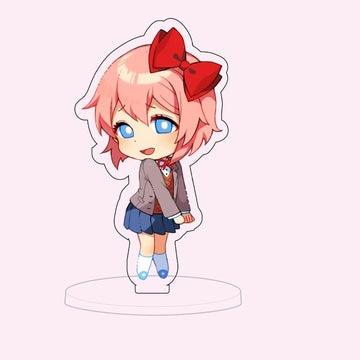 Doki Doki Literature Club! 'Sayori' Keyring Plastic Keychain