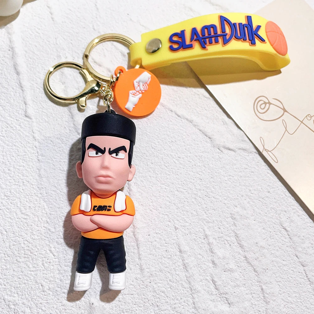 Slam Dunk ‘Akagi Takenori | Team Captain' Silicone Keyring Keychain