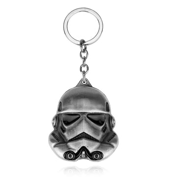 Star Wars 'Stormtrooper Silver' Keyring Metal Keychain