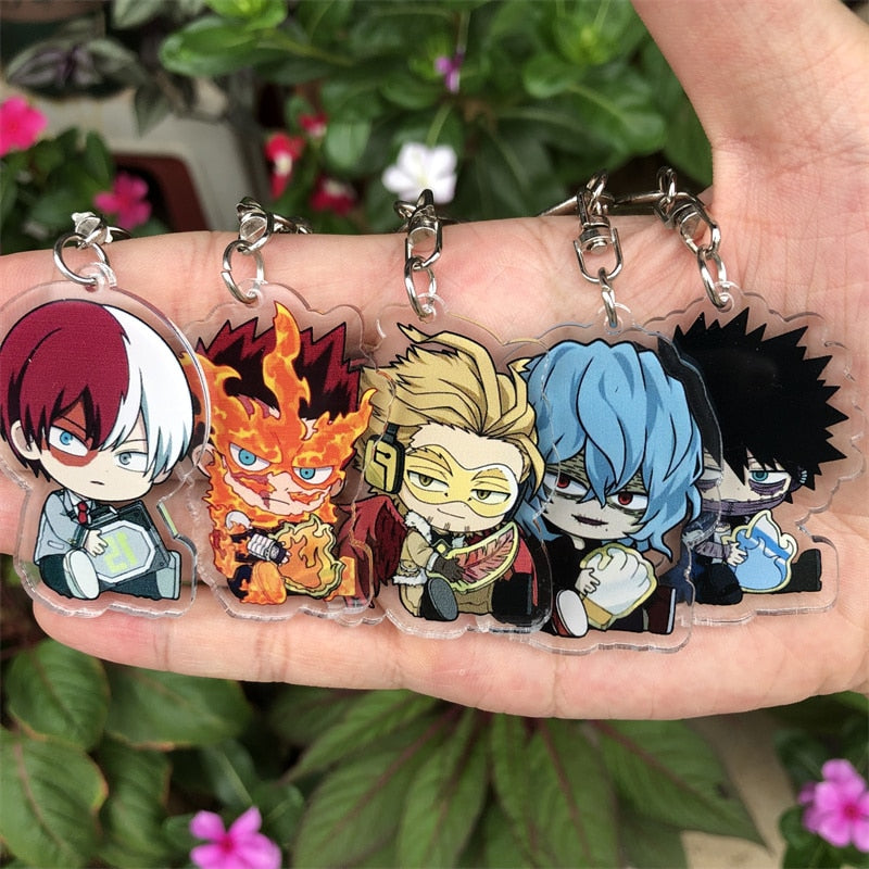 My Hero Academia 'Shoto Todoroki' Keyring Plastic Keychain