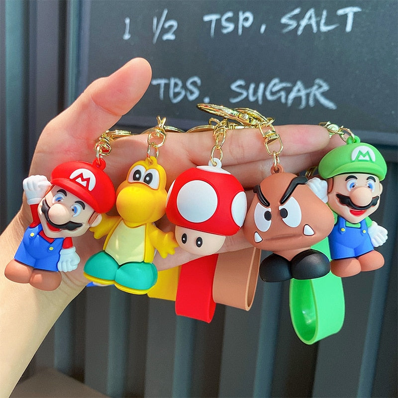Super Mario 'Toad | Cutie' Keyring Puppet Keychain