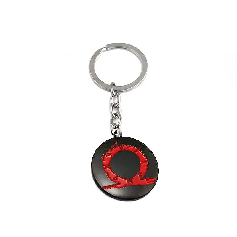 God of War Ragnarok 'Blade of Chaos' Keyring Metal Keychain