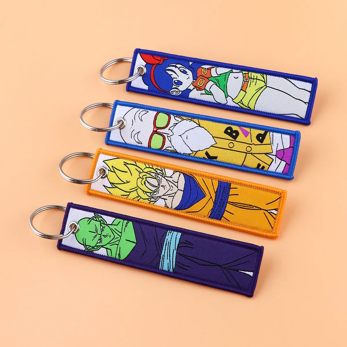 Dragon Ball Z 'Launch' Embroidered Keychain