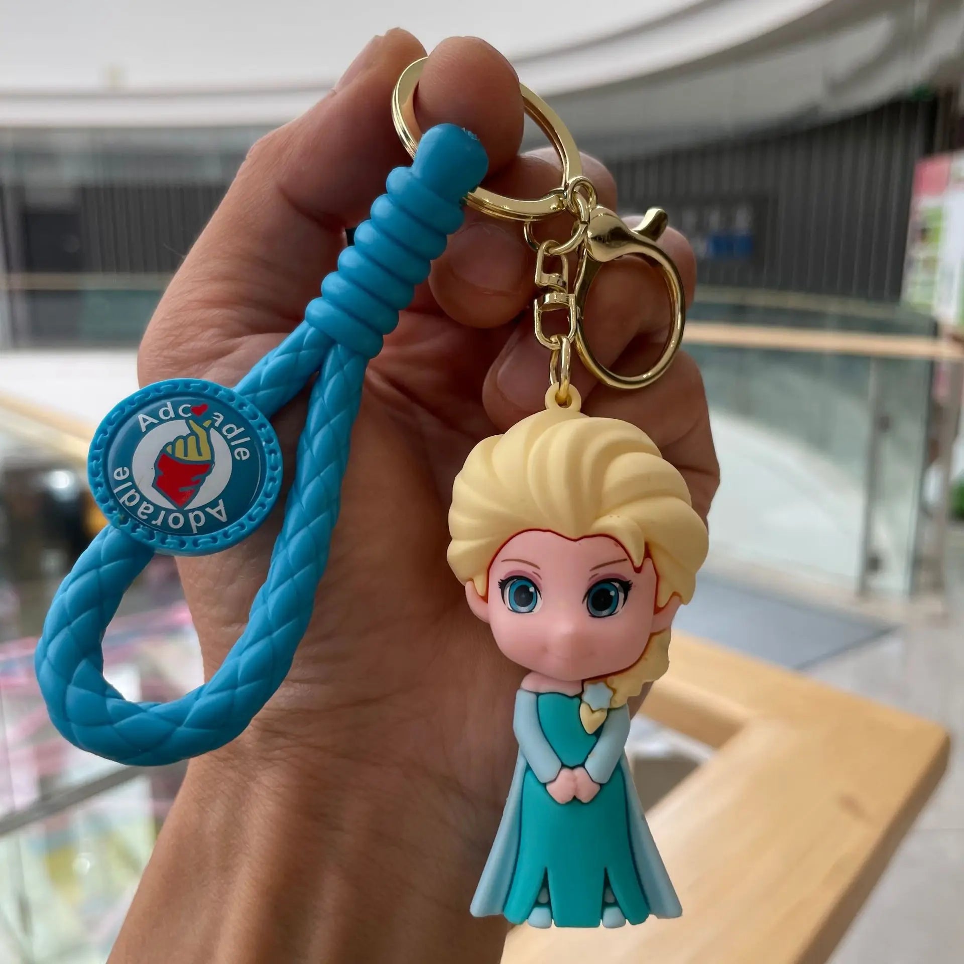 Frozen 'Elsa' Keyring PVC Keychain