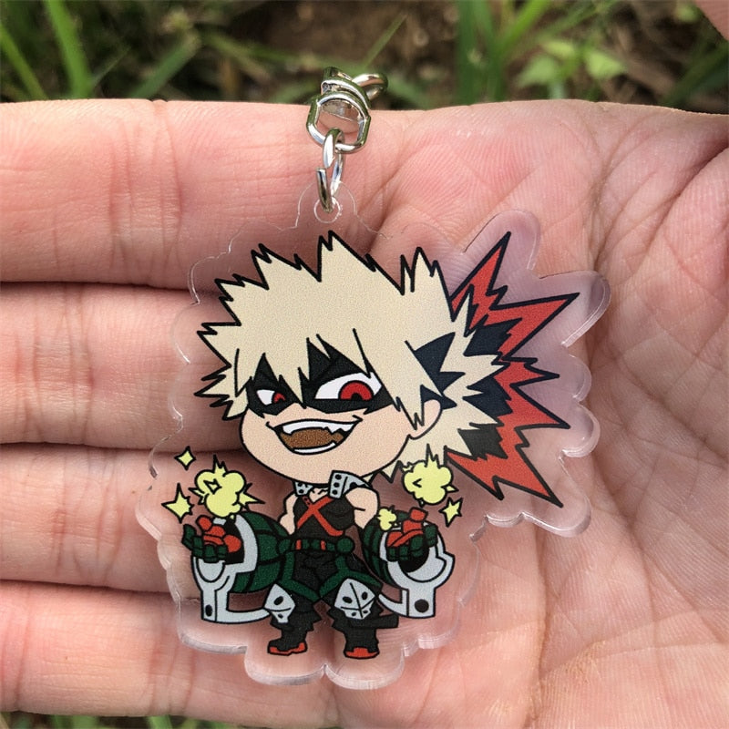 My Hero Academia 'Katsuki Bakugo' Keyring Plastic Keychain