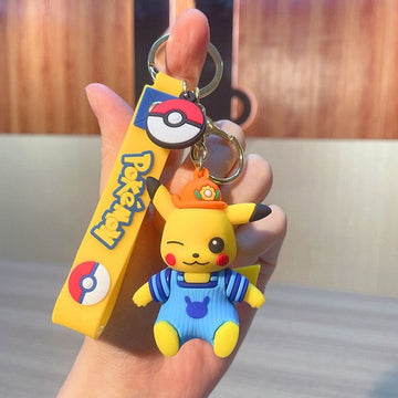 Pokemon 'Baby Pikachu' Keyring PVC Keychain