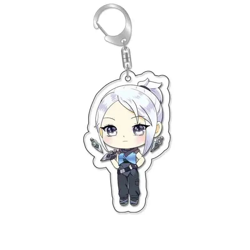 Valorant 'Jett' Keyring Acrylic Keychain