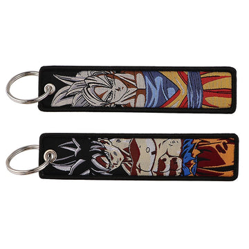 Dragon Ball Z 'Goku' Embroidered Keychain