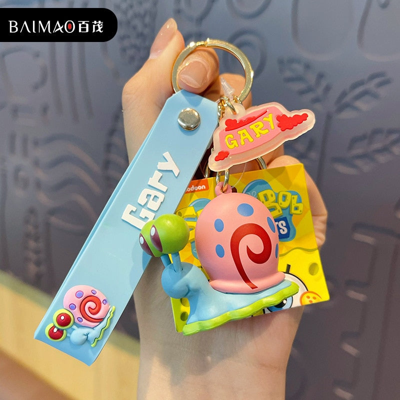 SpongeBob SquarePants 'Garry the Snail' Keyring Keychain