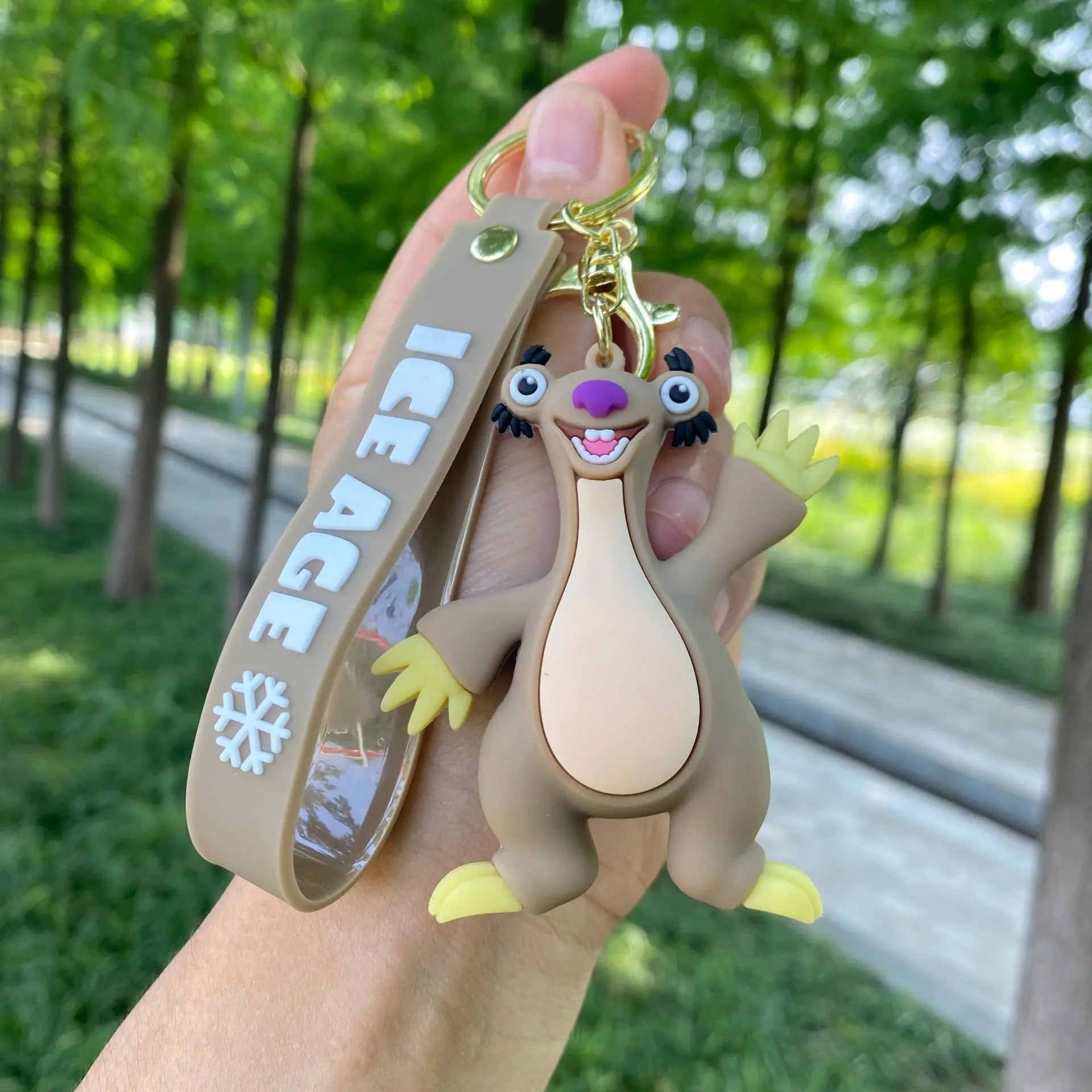 Ice Age 'Sid' Keyring PVC Keychain