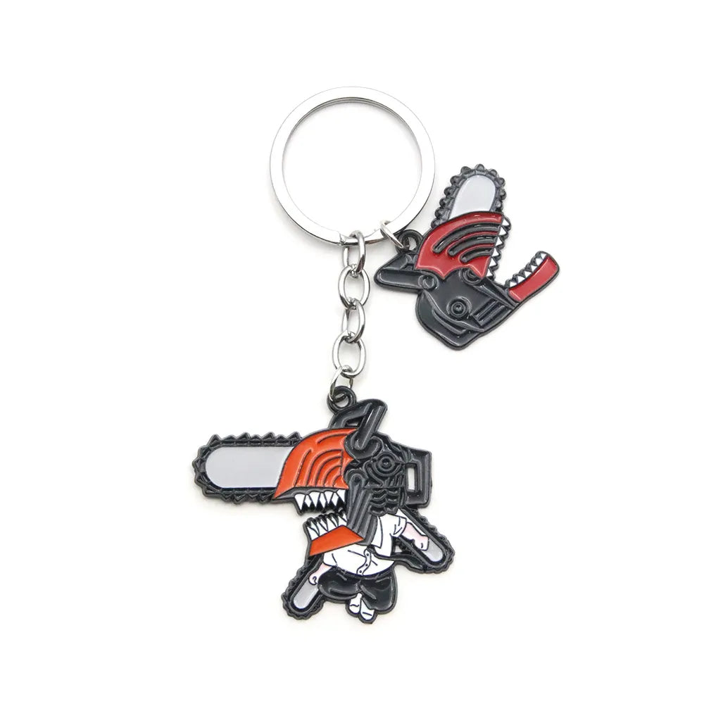 Chainsaw Man 'Pochita II' Keyring Metal Keychain