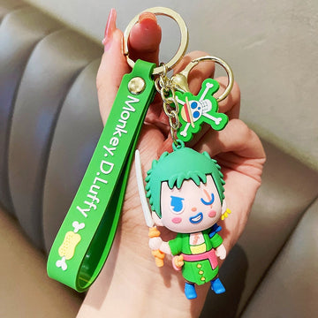One Piece 'Zoro' Keyring PVC Keychain
