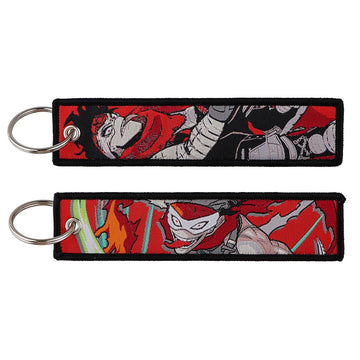 Boku no Hero 'Stain' Embroidered Keychain