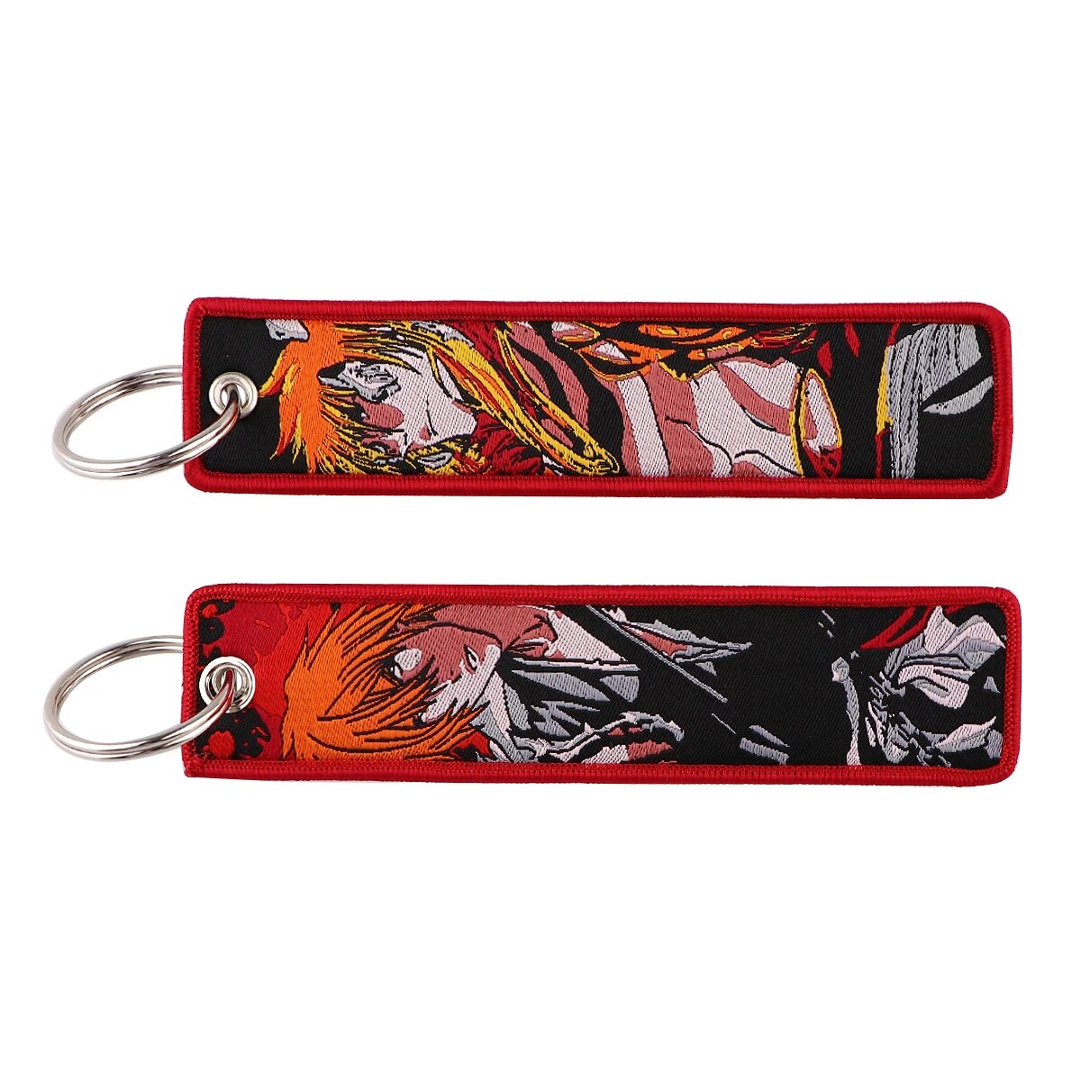 Bleach 'Ichigo Kurosaki' Embroidered Keychain