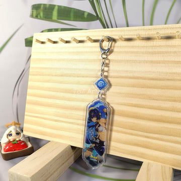 Genshin Impact 'Layla' Keyring Metal Keychain