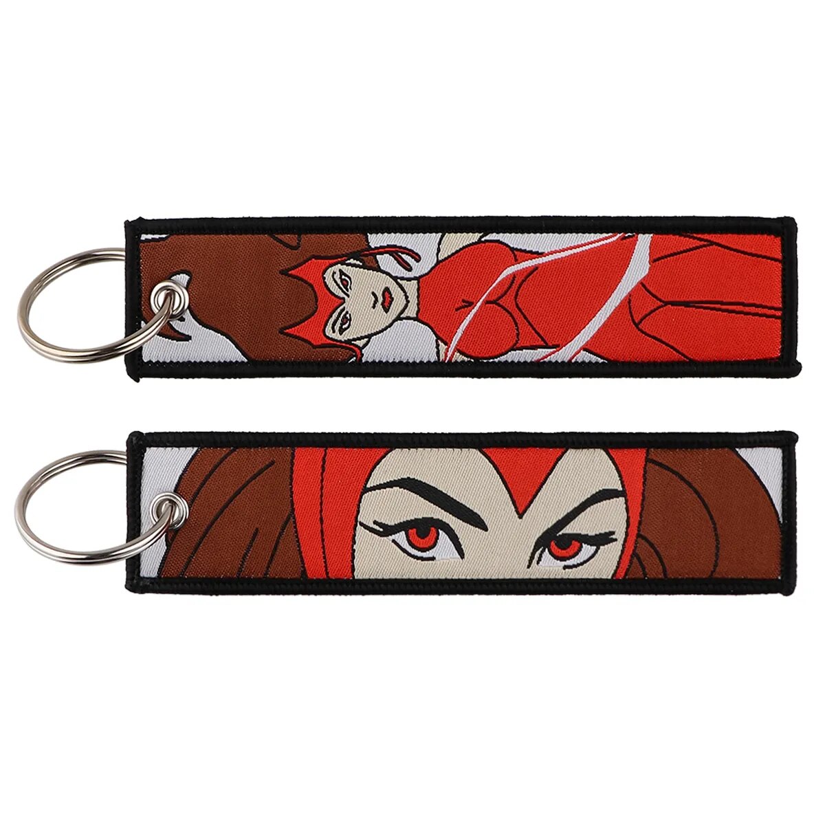 Scarlet Witch Embroidered Keychain